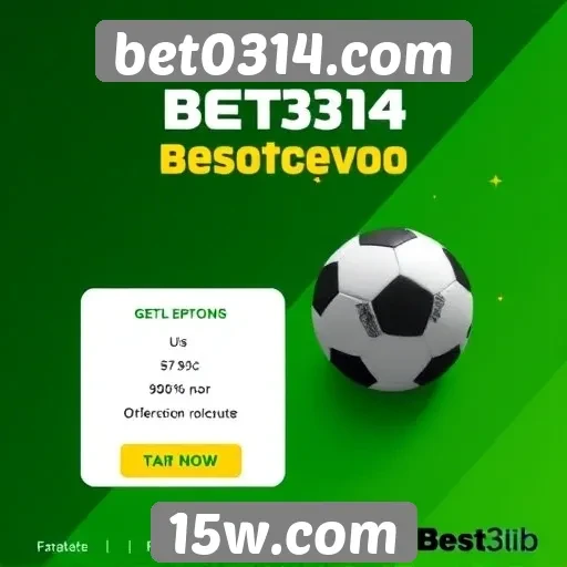 Ofertas promocionais disponíveis no bet0314.com